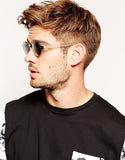 Small Metal Round Sunglasses